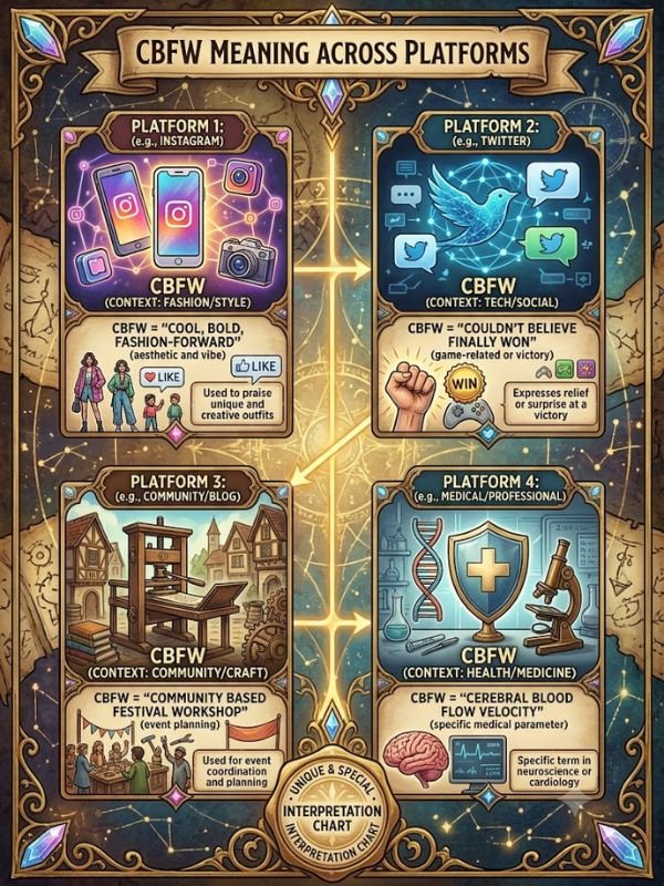 CBFW Meaning on Different Platforms