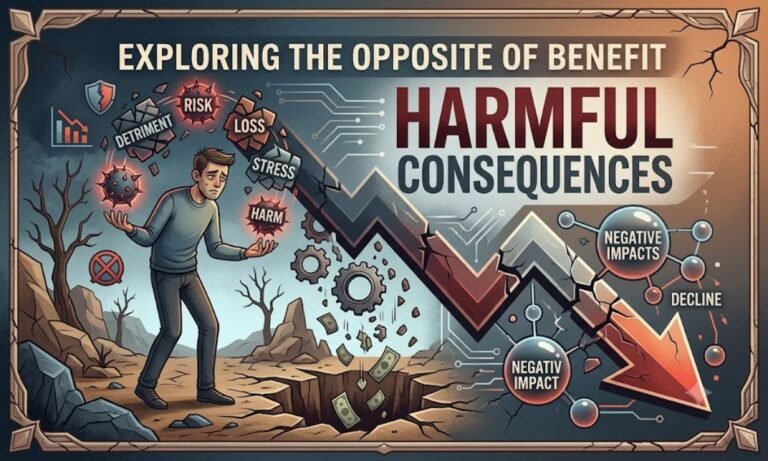 Opposite of Benefit