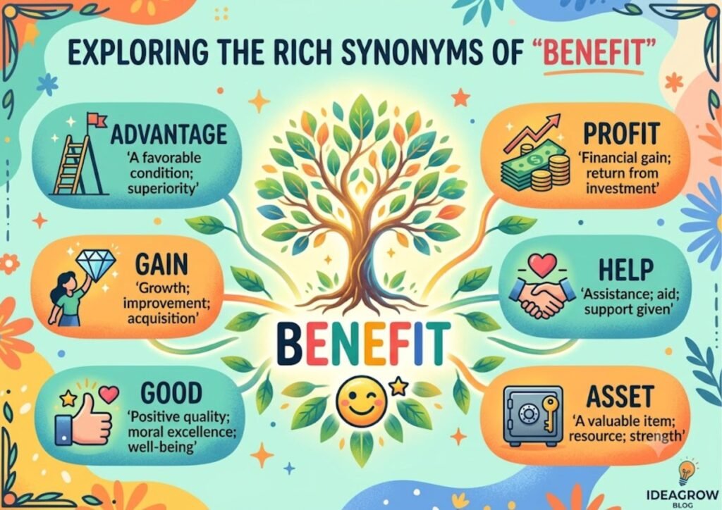 Synonyms of Benefit