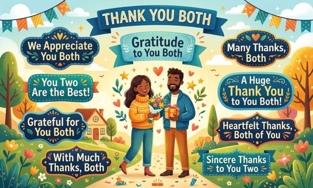 Thank You Both Synonyms