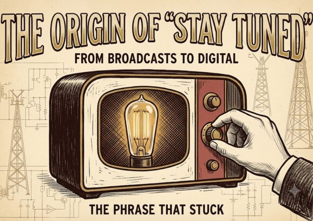 The Origin of "Stay Tuned"