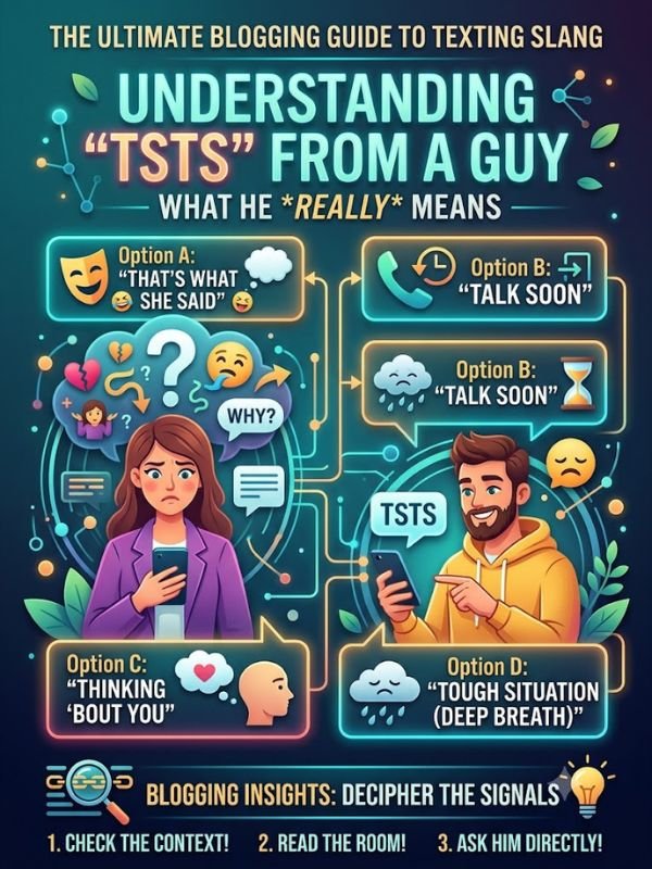 Tsts Meaning From a Guy
