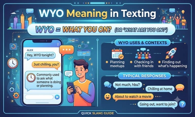 WYO Meaning in Texting