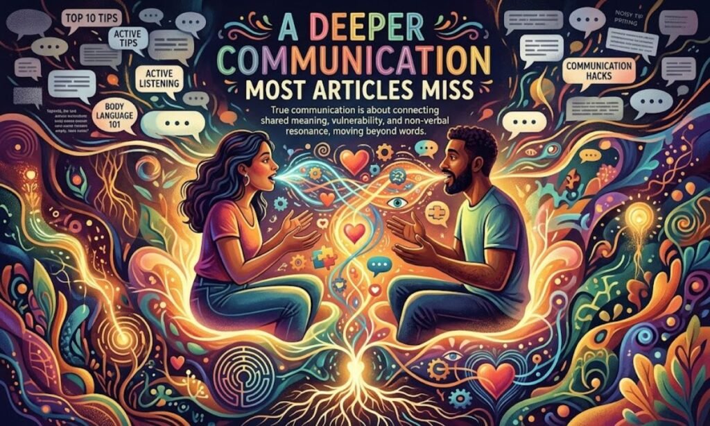 A Deeper Communication Insight Most Articles Miss