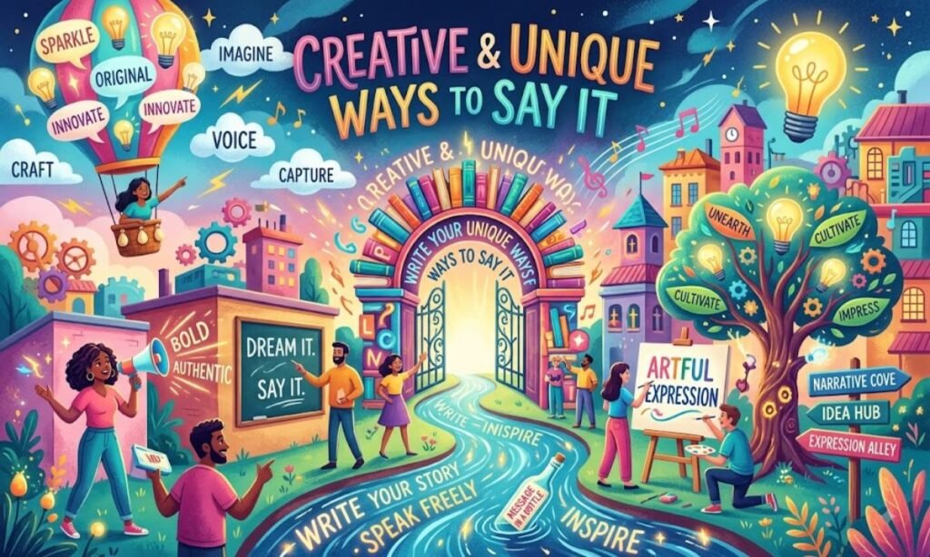 Creative & Unique Ways to Say It