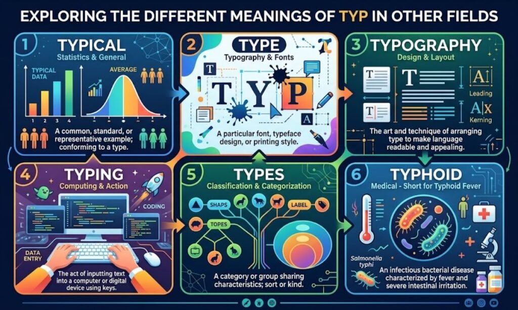 Different Meanings of TYP in Other Fields
