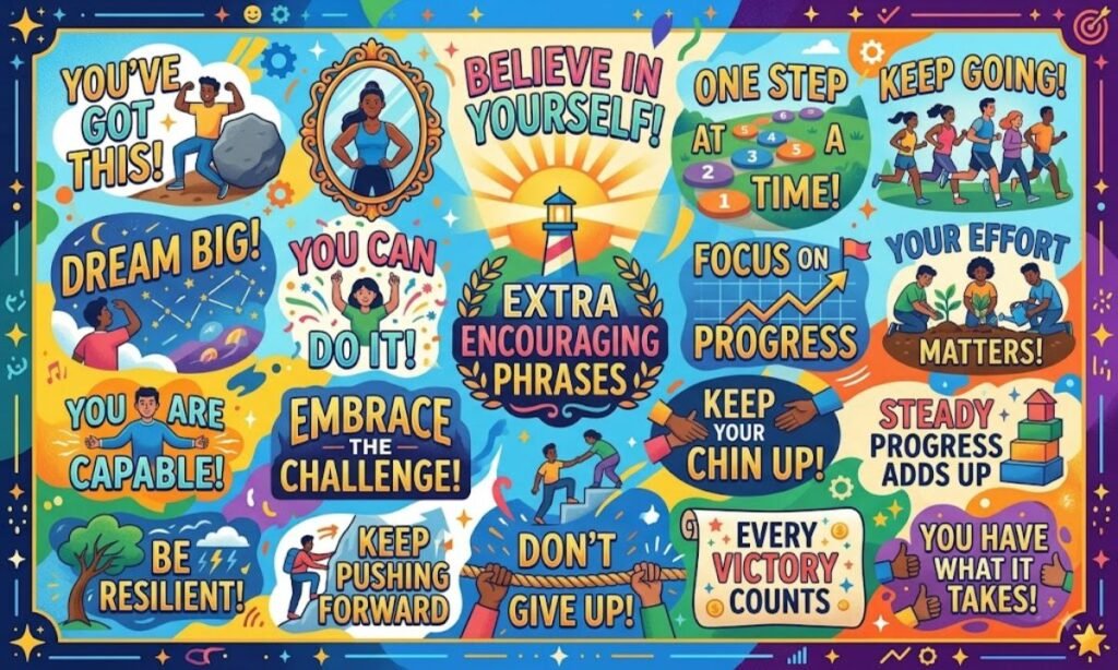 Extra Encouraging Phrases