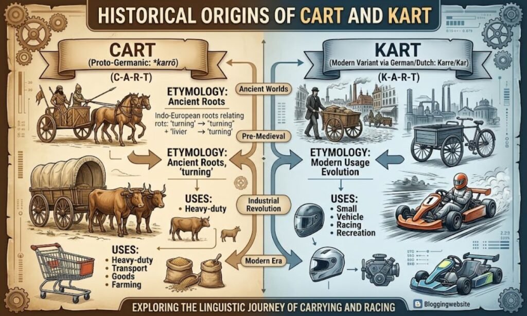 Historical Origins of Cart and Kart