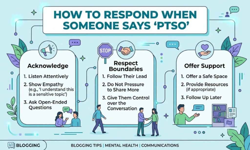 How to Respond When Someone Says PTSO