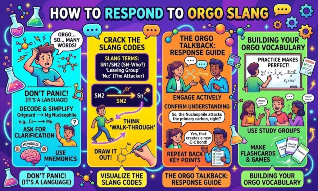 How to Respond to Orgo Slang