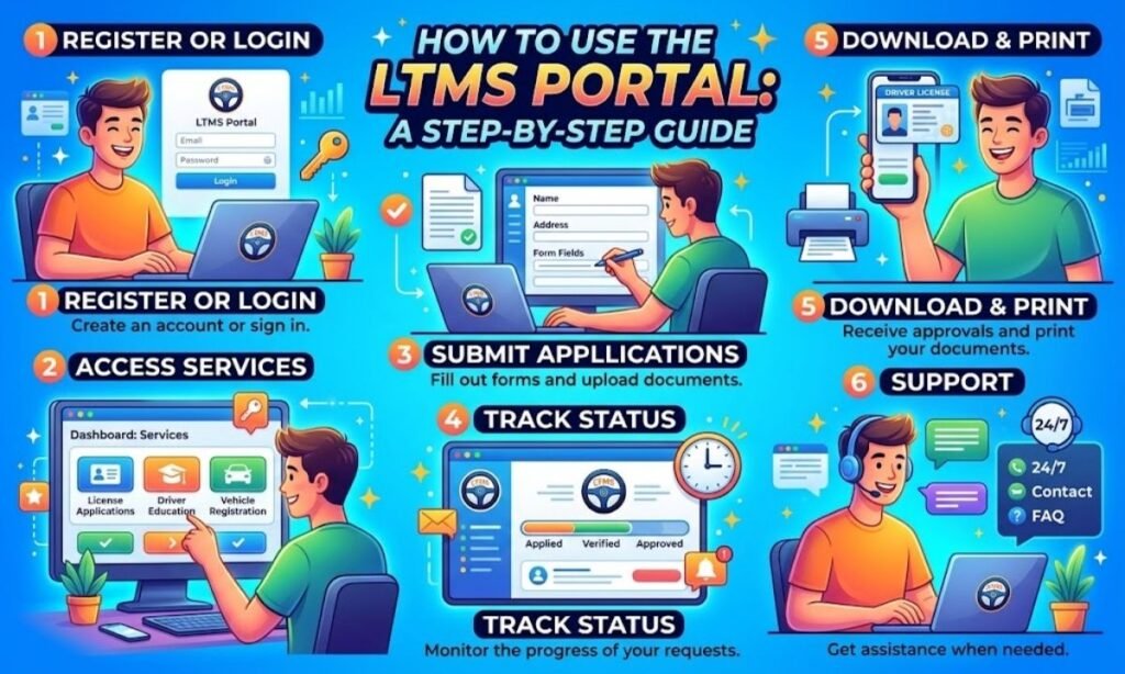 How to Use the LTMS Portal