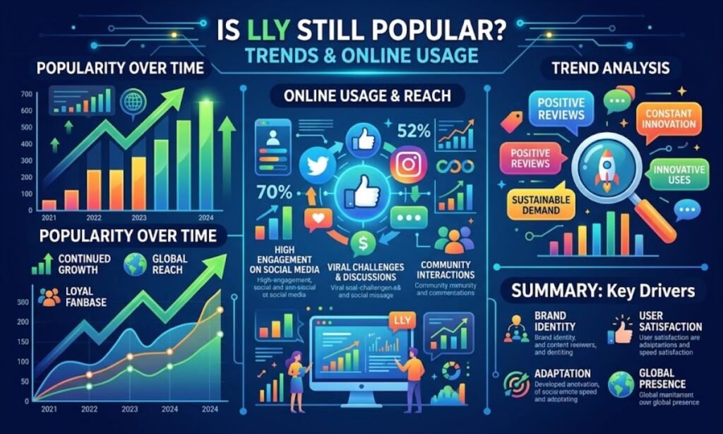 Is LLY Still Popular? Trends & Online Usage