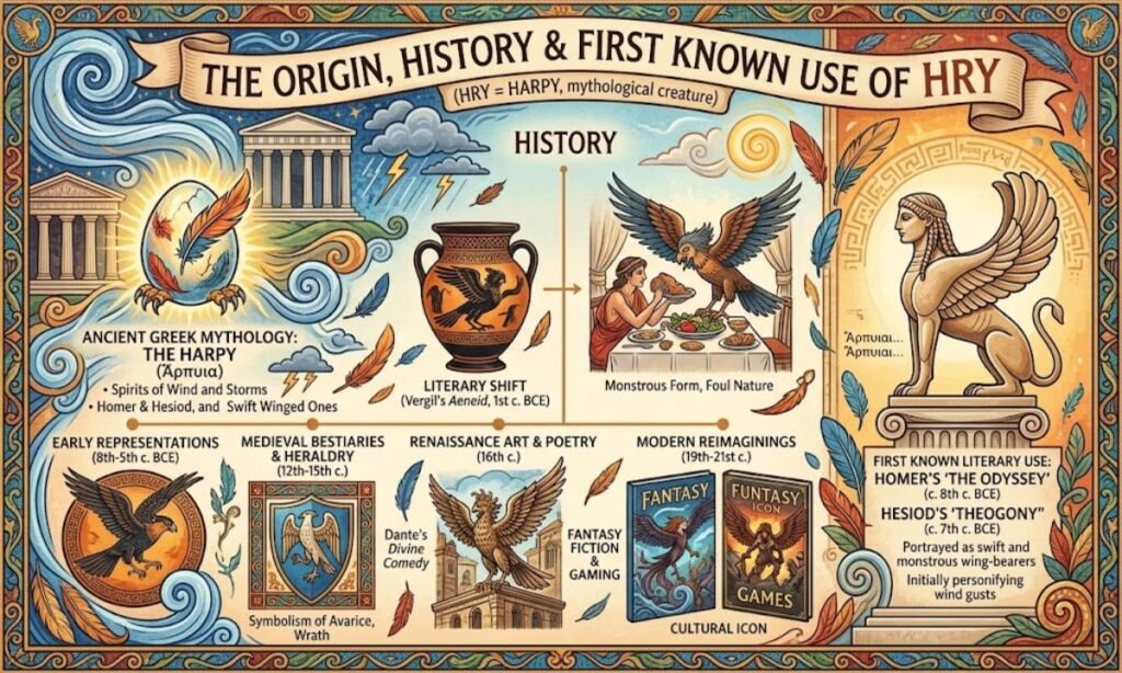 Origin, History & First Known Use of HRY