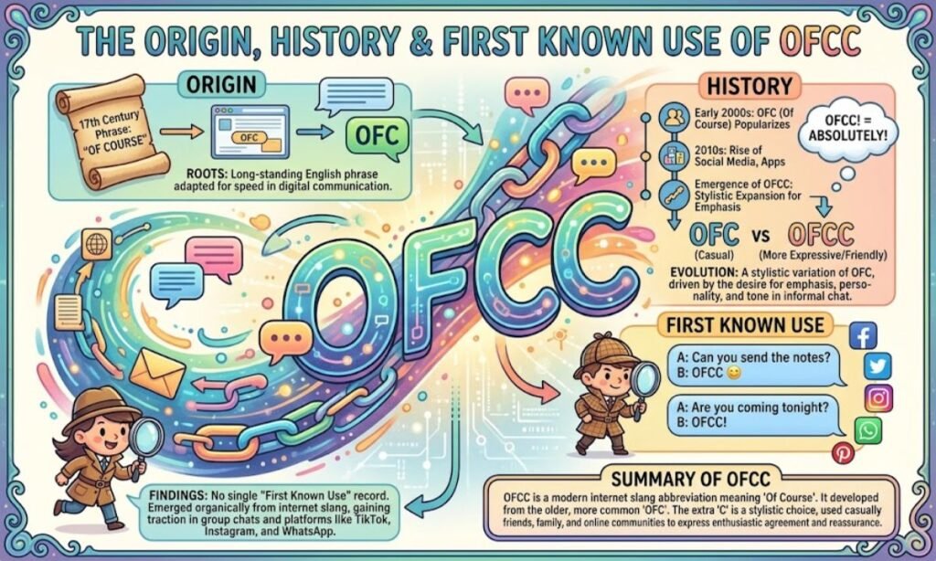 Origin, History & First Known Use of OFCC