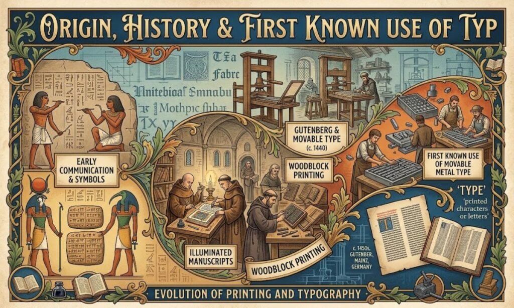Origin, History & First Known Use of TYP
