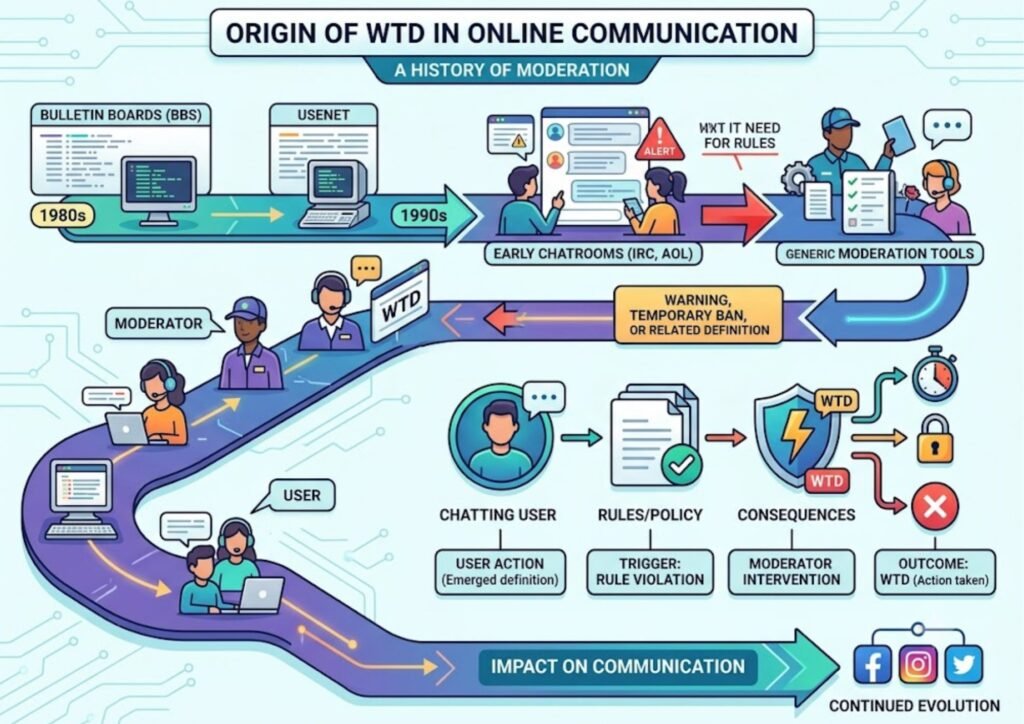 Origin of WTD in Online Communication