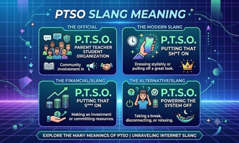 PTSO Meaning Slang