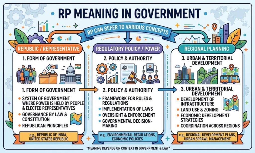 RP Meaning in Government