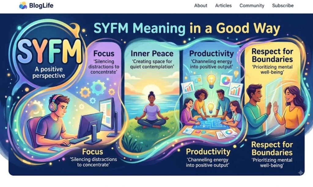 SYFM Meaning in a Good Way