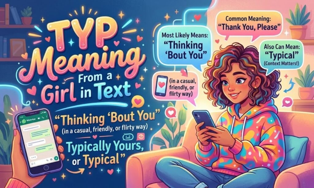 TYP Meaning From a Girl in Text