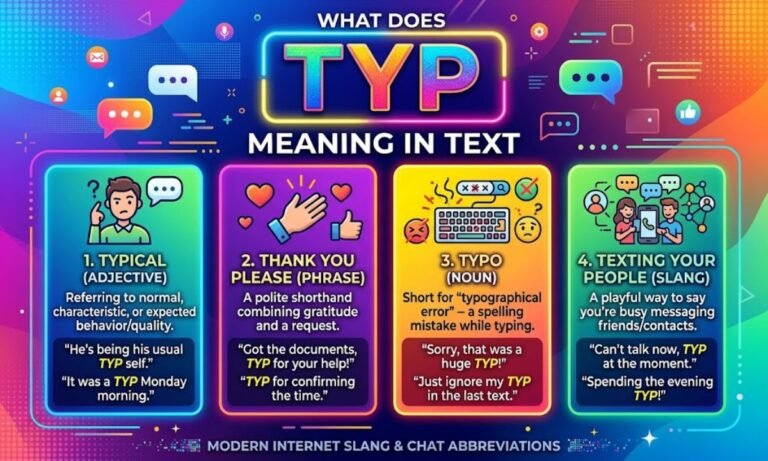 TYP Meaning in Text