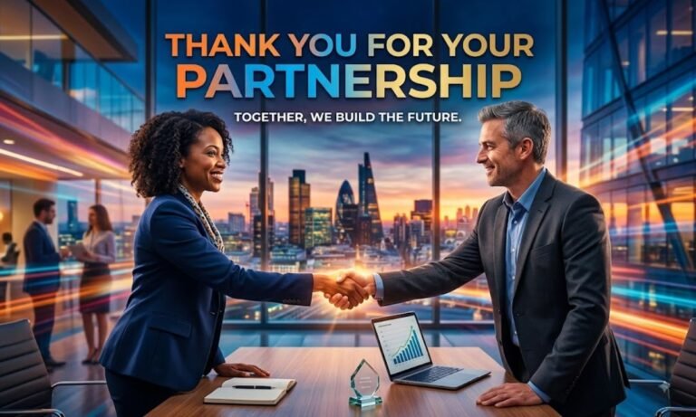 Thank You for Your Partnership
