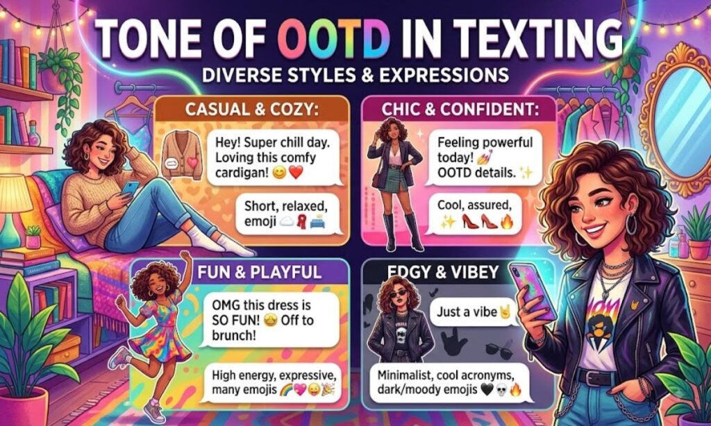 Tone of OOTD in Texting