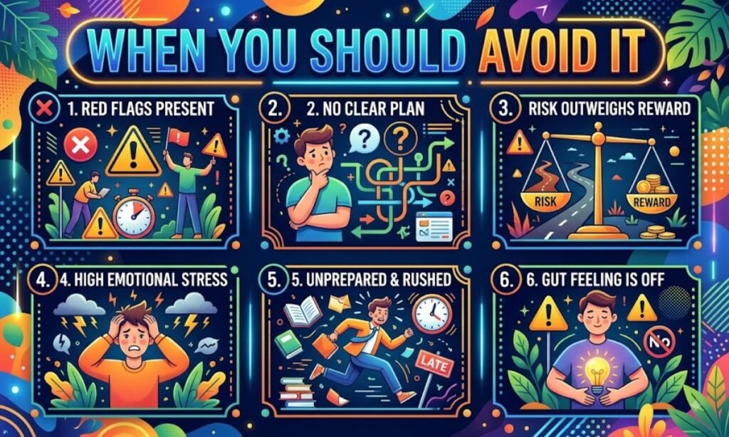 When You Should Avoid It